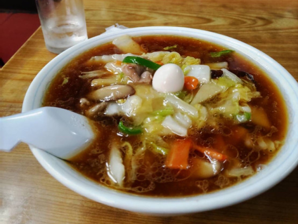 「広東麺」@足立屋の写真