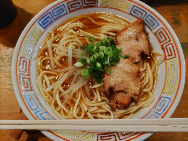 「中華そば(太麺)」@らーめん3738の写真
