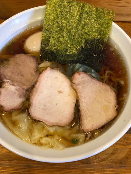 「全部のせ中華そば」@白河手打ち中華 孫市の写真