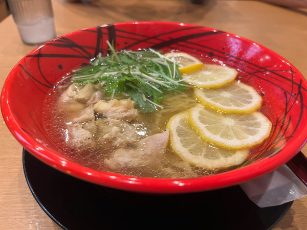 「レモンラーメン」@天然温泉 七福の湯 前橋店の写真