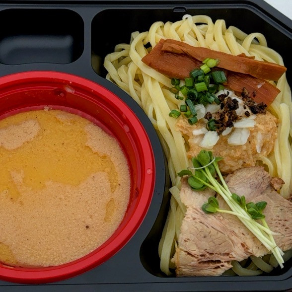 「黒トリュフと帆立ペーストの濃厚鶏つけ麺 1,000円」@第2回ラーメン万博2024 in TSUCHIURAの写真