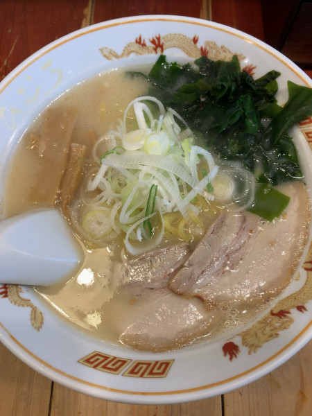 「函館塩らーめん」@北海道らーめん ひむろ 綾瀬店の写真