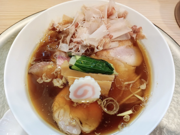 「極上かつお節の中華そば¥1500」@中華そば 深緑の写真