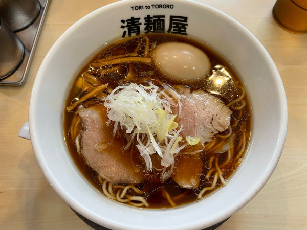 「鶏そば醤油」@清麺屋の写真