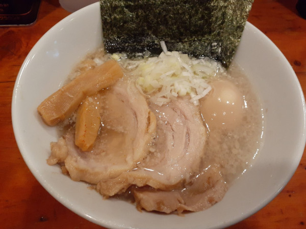 「特製ラーメン（塩）」@拉麺 あさがおの写真