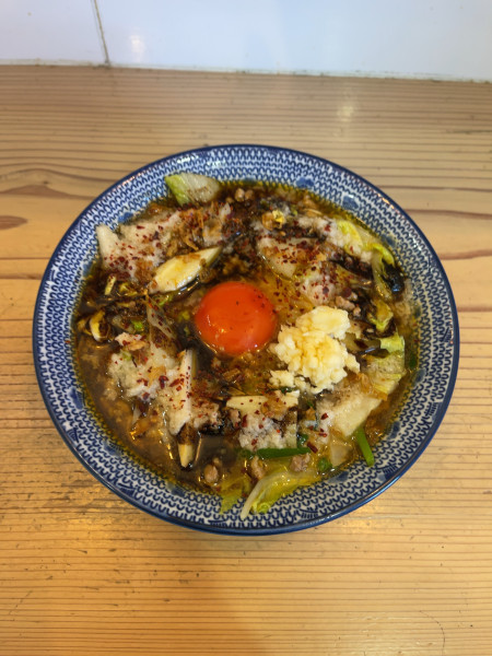 「背徳スタミナラーメンアベスタDX（1200円）」@五弦屋の写真