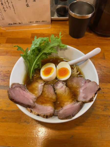 「地鶏醤油得製（1500円）」@極汁美麺 umamiの写真