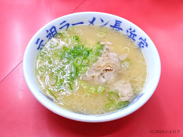 「ラーメン（麺固め）」@元祖ラーメン 長浜家の写真