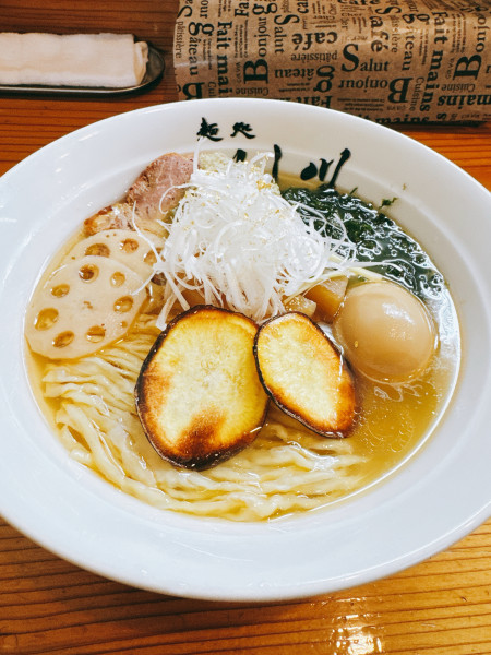 「金目鯛の中華SOBA〜ゴールド・エクスペリエンス」@麺処 いし川の写真