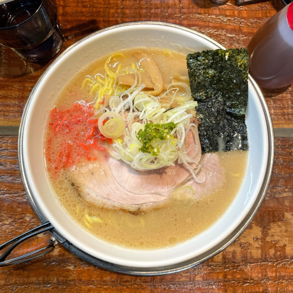 「三獣（本日の濁りスープ）」@元祖一条流がんこラーメン たま館分店の写真