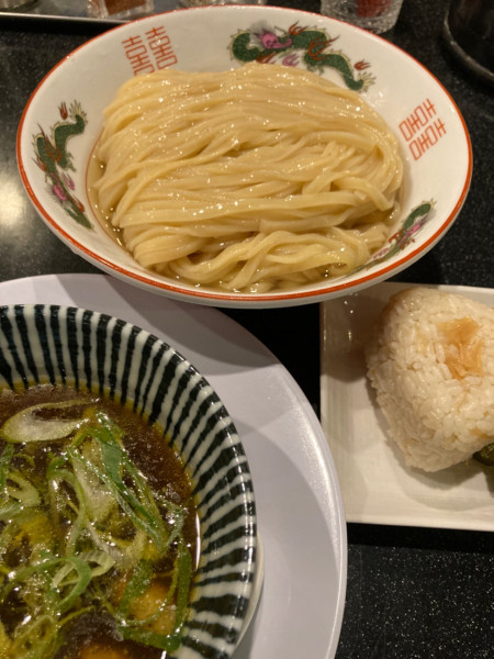 「【限定】とろとろ煮干し昆布水の丸鶏つけ麺¥1,000」@麺匠 至誠の写真