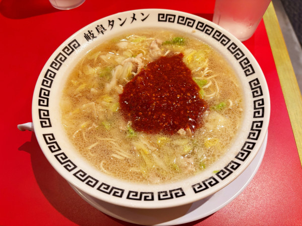 「岐阜タンメン　5辛」@岐阜タンメン 鈴鹿店の写真