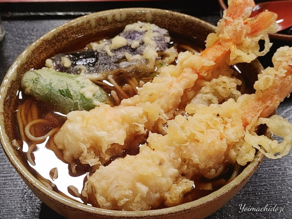 「海老天婦羅そば（1,750円）」@いづるやの写真