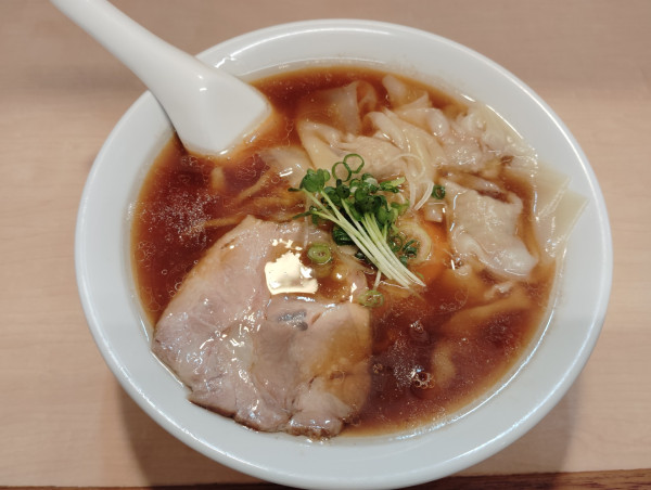 「海老ワンタンメン　　　1050円」@手打ち麺処 好き酒師の写真