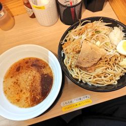 塩マー油つけ麺