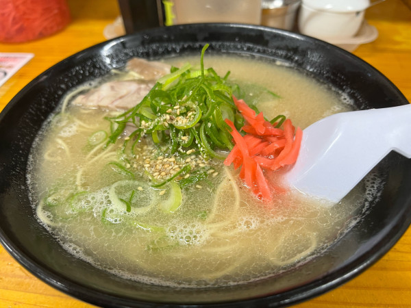 「ラーメン」@長浜ナンバーワン 長浜店の写真