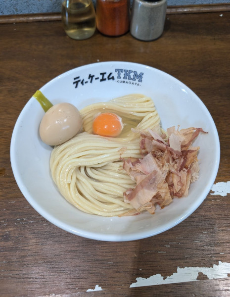 「味玉TKM カツオ」@ゴールデンタイガーの写真