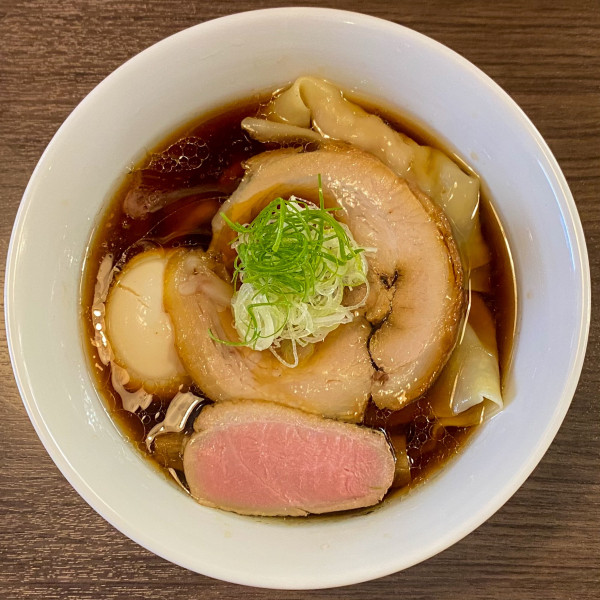 「特製醤油（手揉み麺）¥1,300」@麦づらの写真