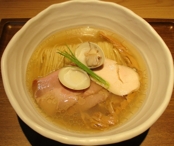 「和出汁そば（貝）1080円」@拉麺 江戸壱の写真