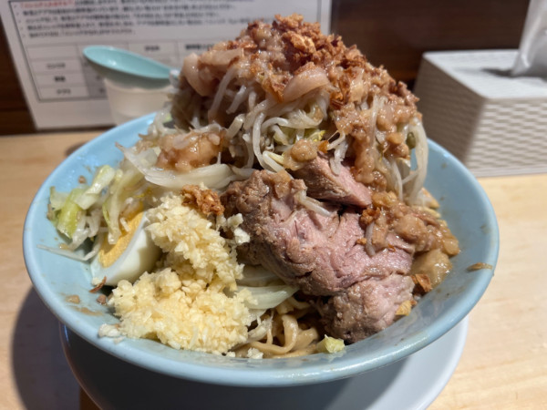 「油そば300g」@ラーメン富士丸 平塚店の写真