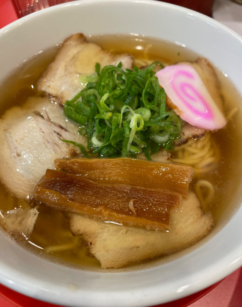 「出汁そば」@丸高中華そば センタープラザ西館店の写真