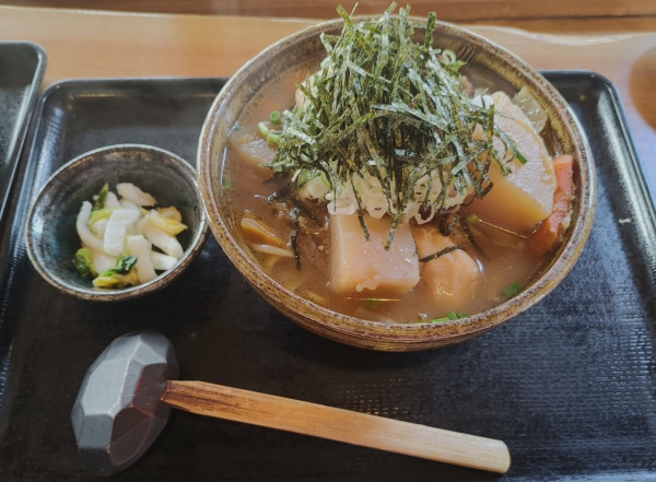 「けんちんそば（1,300円）」@そば処 金砂そばの写真