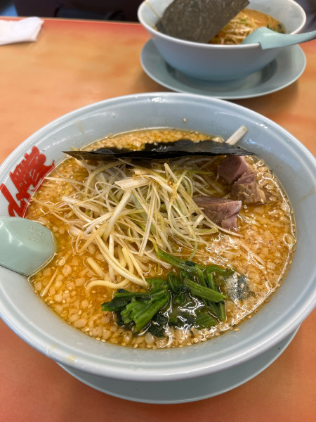 「特製味噌ネギラーメン」@ラーメン山岡家 相模原店の写真