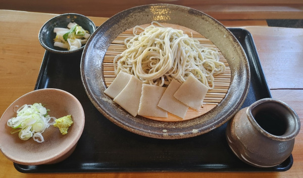 「十割そば（1,430円）」@そば処 金砂そばの写真