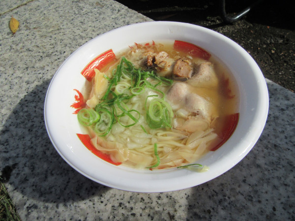 「拉麺暖田　煮干そば（１０００円）」@第2回ラーメン万博2024 in TSUCHIURAの写真