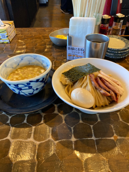 「特級龍介つけ蕎麦　1480円」@特級鶏蕎麦 龍介の写真