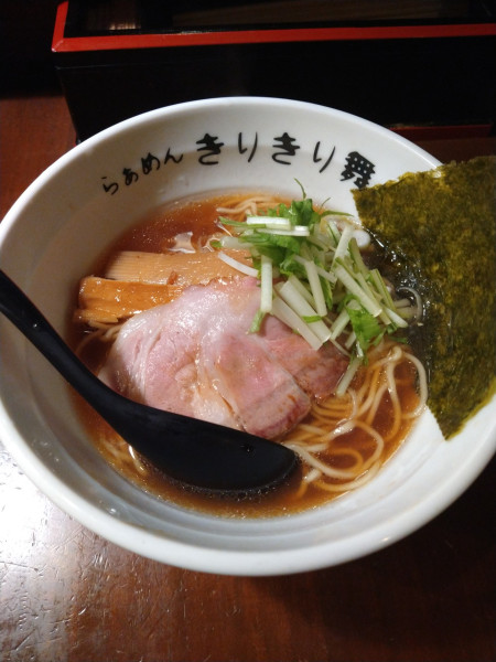 「宍道湖のしじみの中華そば 1050円」@葉月直系 きりきり舞の写真