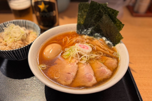 「特製中華そば ¥1300」@中華そば 勝本の写真