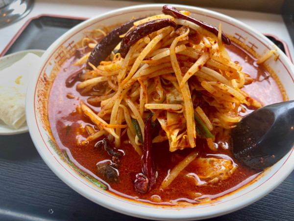 「暴君タンメン  大盛」@あぢとみ食堂の写真