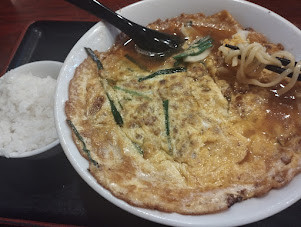 「サービス定食 ひき肉入りニラ玉麺(780学生680)」@小青蓮 日吉店の写真