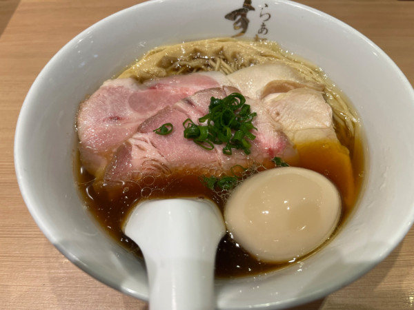 「特製醬油らぁ麺：1100円」@らぁ麺すみ田の写真