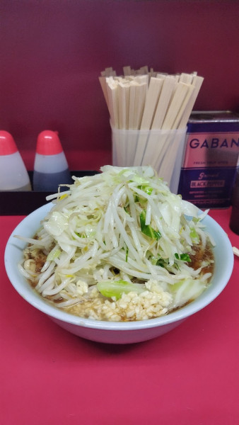 「令6·11·19ラーメン大蒜マシ野菜マシマシ(940円)」@ラーメン二郎 中山駅前店の写真