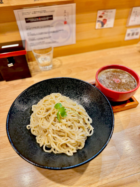 「濃厚鶏白湯魚介つけ麺1,000円」@三八3の写真
