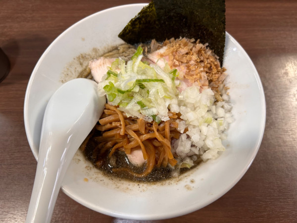 「煮干し油そば」@煮干し中華そば 山形屋の写真