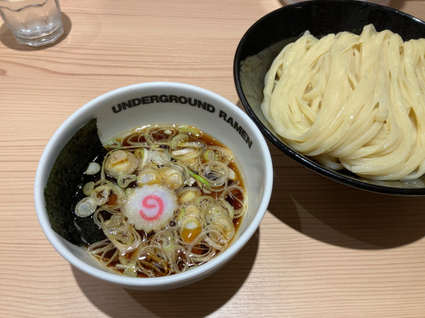 「つけめんライト大盛り」@頑者 UNDERGROUND RAMEN 川越駅店の写真