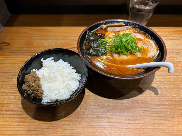 「中華蕎麦　辛味変更　（1100）」@中華蕎麦 ひら井の写真