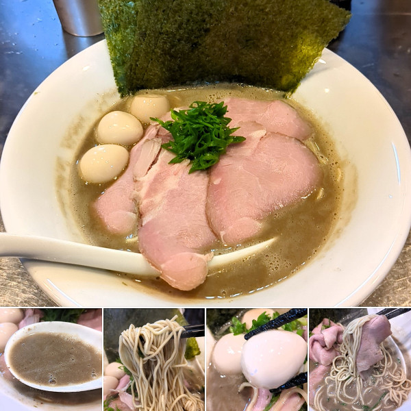 「カレー濃厚煮干ラーメン(11/20限定)　1100円」@さんじの写真