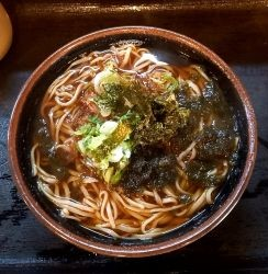 「かまあげそば」@小沢そば屋の写真