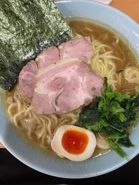 「特製ラーメン（大）＋ライス」@横浜らーめん 武蔵家 綾瀬店の写真
