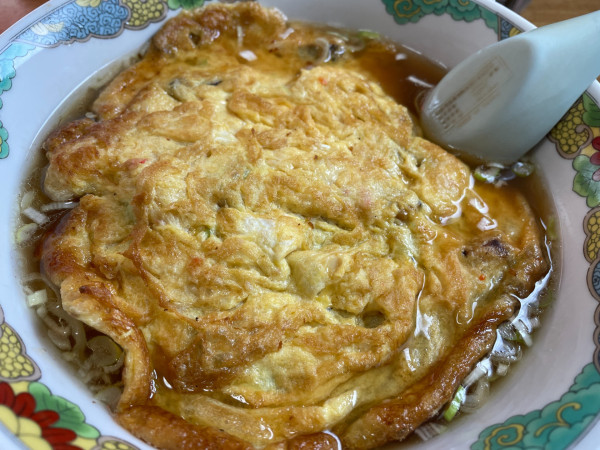 「天津麺（かにたまそば）：700円」@中華料理 宝亭の写真