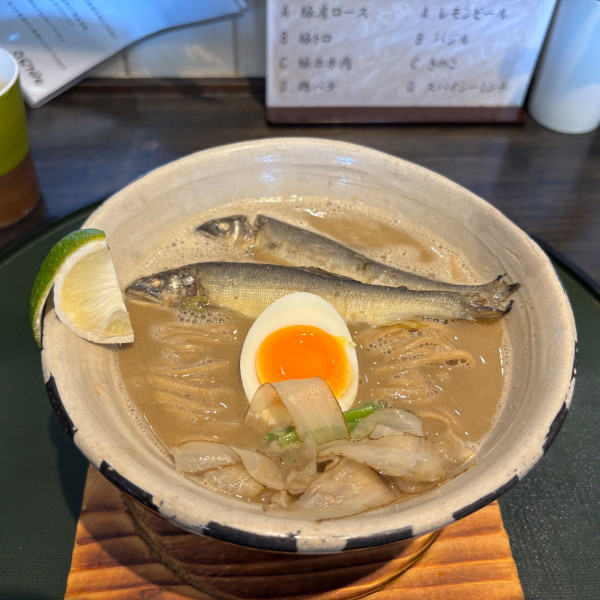 「白湯麺ver.7~鮎~」@ORIBEの写真