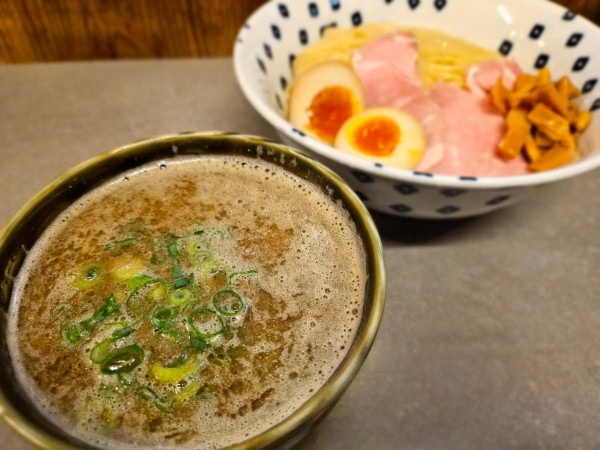 「濃厚伊吹つけ麺」@讃岐らぁ麺 伊吹いりこセンターの写真
