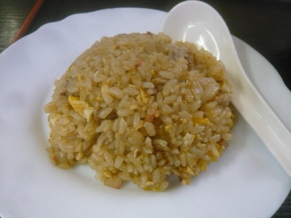 「半チャーハン」@宝来屋の写真