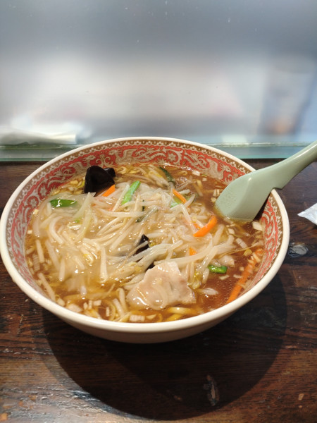 「あんかけもやしラーメンランチ」@ポパイ ラーメンレストランの写真