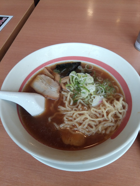 「醤油490円柔濃 餃子セット200円」@幸楽苑 若柴店の写真