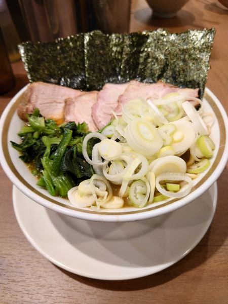 「チャーシュー麺　薬味ネギ  硬め濃いめ」@家系ラーメン 大ちゃんの写真